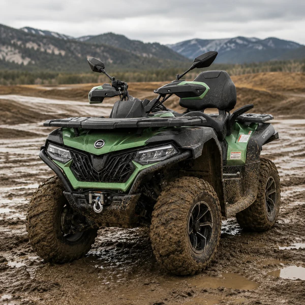 CF MOTO 625 ATV off-road detail angle 1