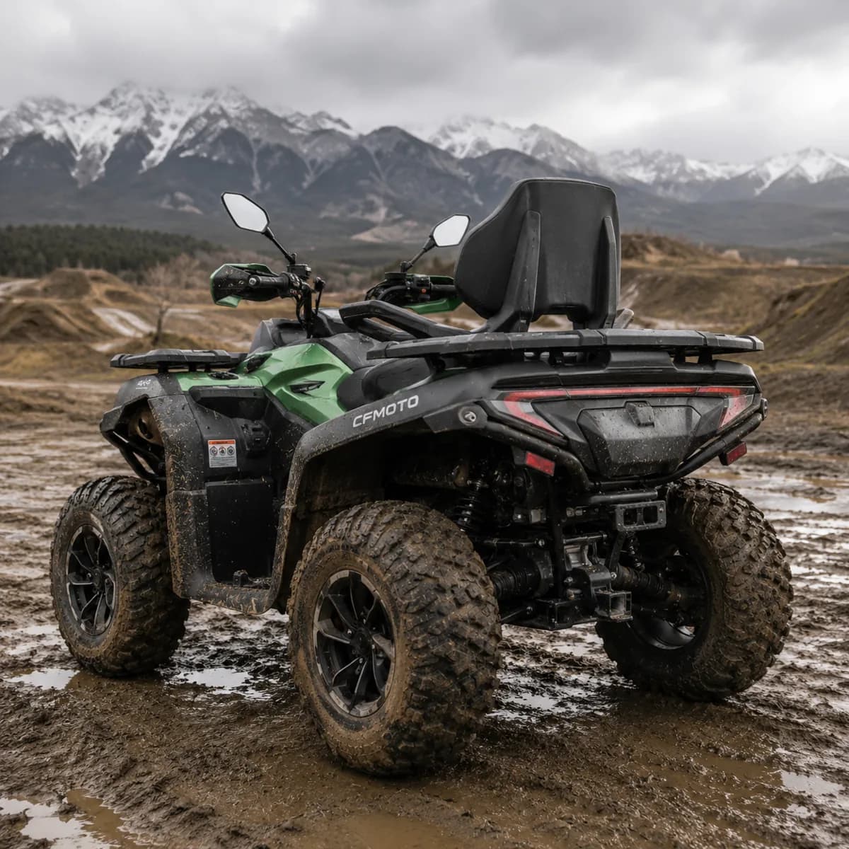 CF MOTO 625 ATV off-road detail angle 2