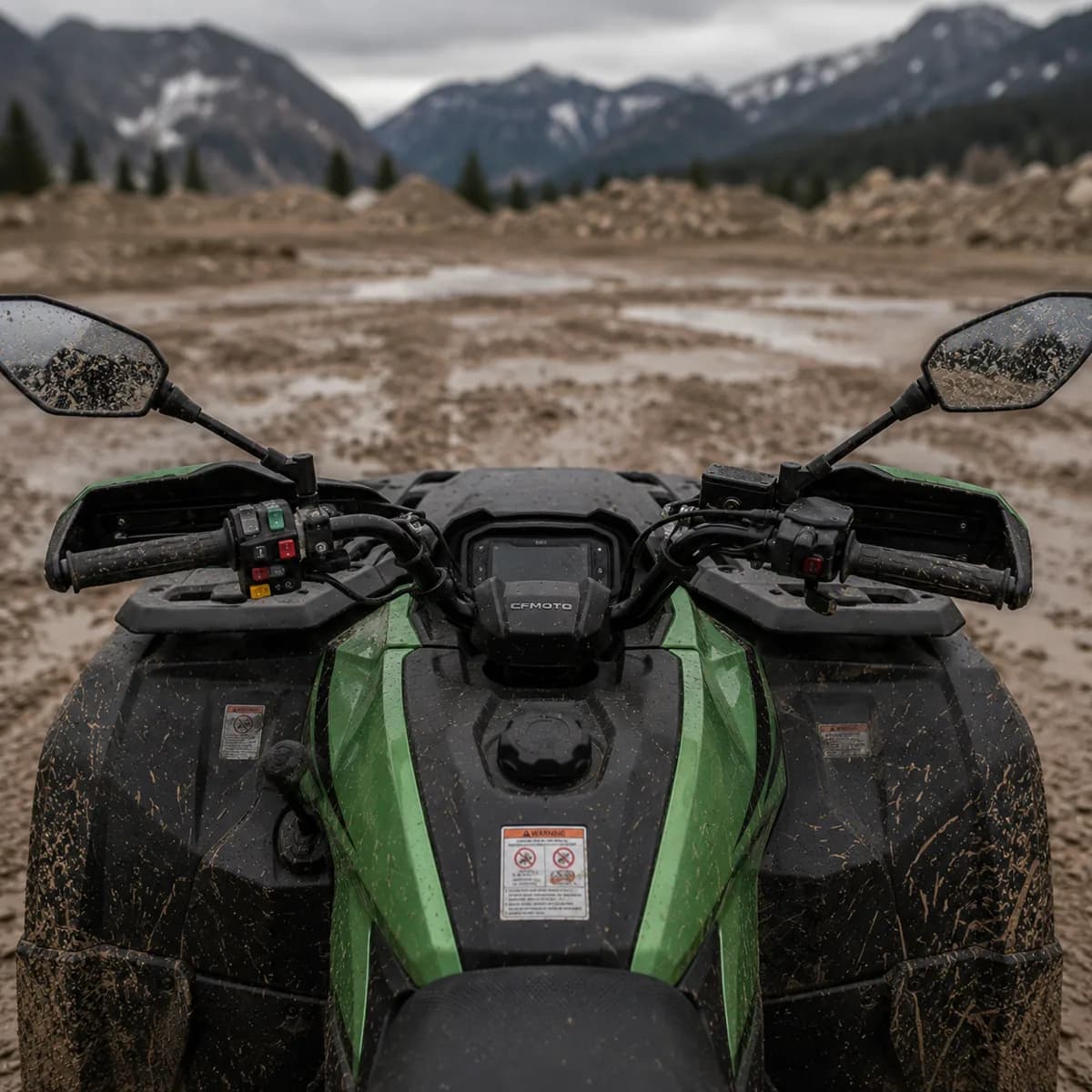 CF MOTO 625 ATV off-road detail angle 5