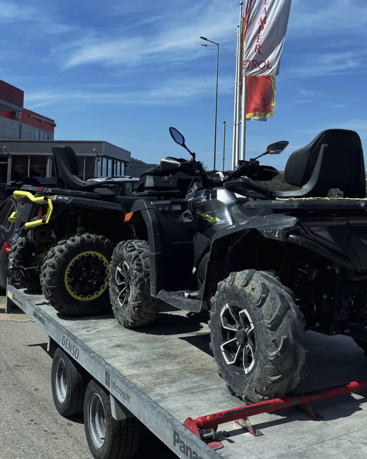 Scenic ATV route moment in Montenegro