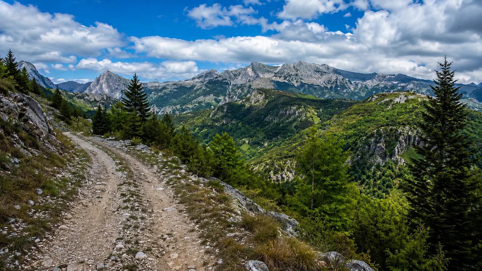 Lovcen ATV-style adventure area